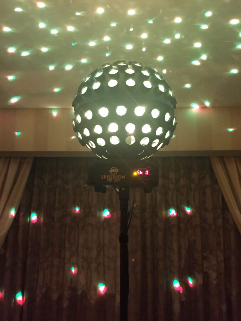 Disco ball on a stick